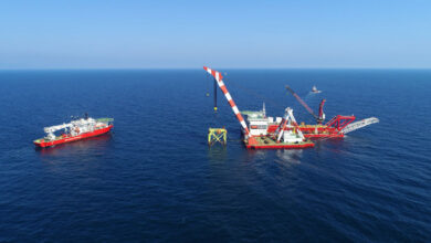 First Jacket in the Romanian Black Sea Block Installed by GSP Teams