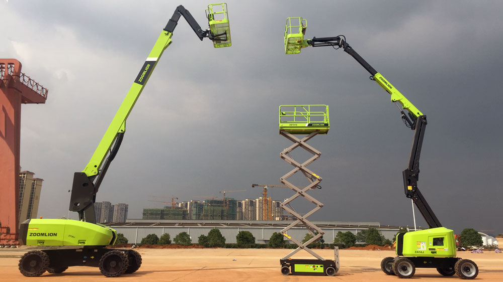 Zoomlion Releases Eight New Aerial Work Platforms