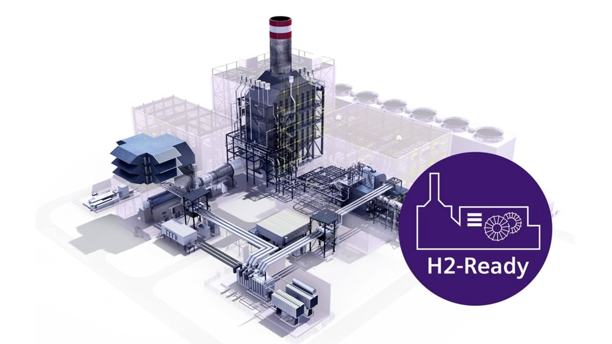 ‘H2-Ready’-Power-Plant-Concept